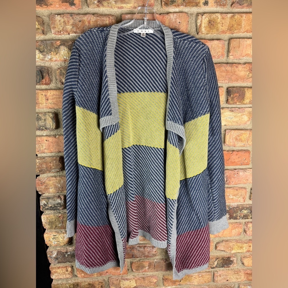 CAbi Women’s Stripe Sweater Size Small